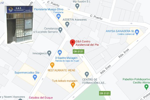 Mapa de Malagon